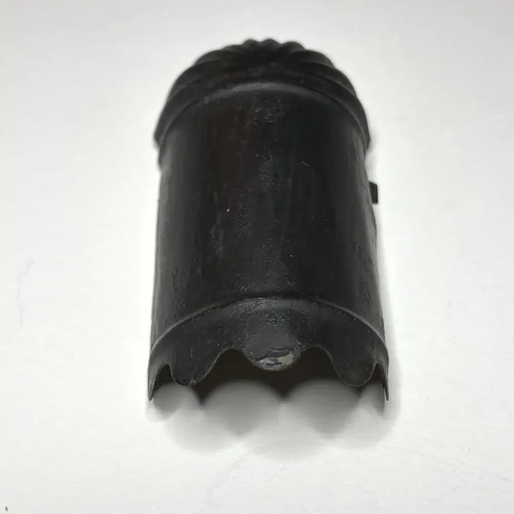 Vintage Painted Tin Replacement Match Holder Pocket - 3.5